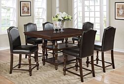 Langley Pub Dining Set - 2766 - Crown Mark - Counter Height - Espresso