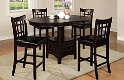 Hartwell Pub - Counter Height Dining Set - 18" Leaf