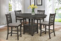 Hartwell Grey Pub - Counter Height Dining Set