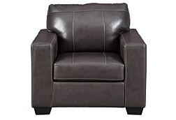 Morelos Leather Gray Chair