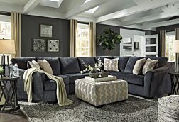 Eltmann LAF Cuddler Sectional Set - 3 Pc.