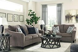 Nemoli Sofa & Loveseat Set - Ashley Furniture - 4580638-35