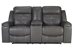 Jesolo Grey Reclining Loveseat