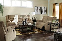 Tulen Mocha Reclining Sofa & Loveseat - 9860488-94 - Ashley Furniture