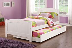 Avery Twin Daybed & Trundle - F9218 - Poundex - White