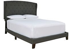 Vintasso Charcoal Bed