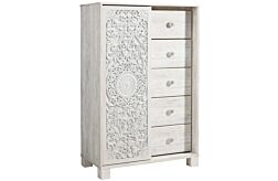 Paxberry White Dressing Chest