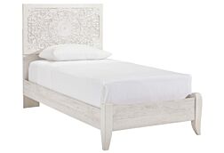 Paxberry Whitewash Twin Bed