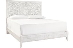 Paxberry Whitewash Queen Bed