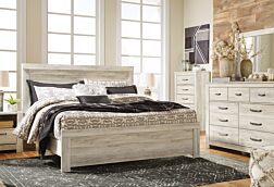Bellaby King Panel Bedroom Set - 6 Pc.