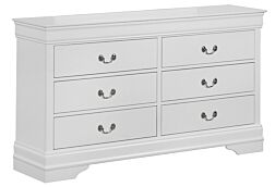 Lacy White Dresser