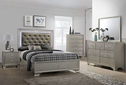 Lyssa King Bedroom Set - 6 Pc.