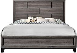 Ackerson Grey King Bed