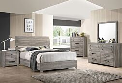 6 Pc. Tundra Platform Bed Set