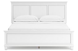 Fortman White King Bed