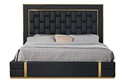 Marbella Black King Bed