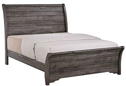Coralee Grey Queen Bed