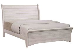 Coralee Chalk King Bed