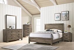 6 Pc. Millie Light Bedroom Set