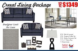 12 Pc. Creeal Living Room Package