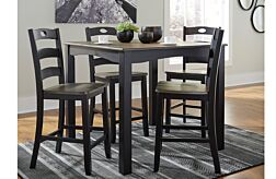 Froshburg Square Pub - Counter Height Dining Set