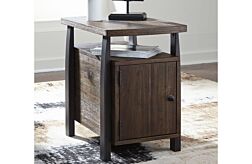 Vailbry Brown Chairside Table