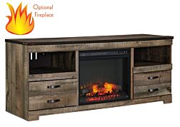 Trinell Large TV Stand - Opt. Fireplace (63.39" W)