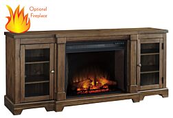 Flynnter TV Stand - Optional Fireplace (74.63" W)
