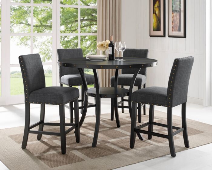 Wallace Pub Counter Height Dining Set, Glambrey Counter Height Dining Room Setup