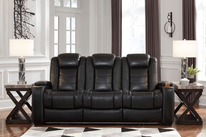 Ashley party time power reclining sofa headrest discount