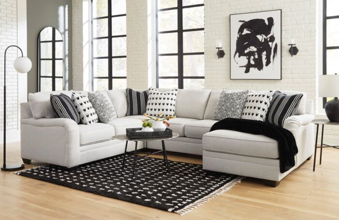 Ashley shop black sectional