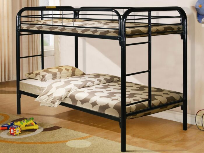 Tayla Metal Twin Bunk Bed 4501, Bunk Bed Mattress Twin