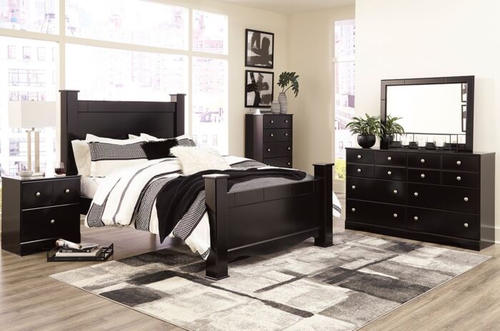 6 Pc Mirlotown Poster Bedroom Set, Signature Design By Ashley Juararo King Poster Bed