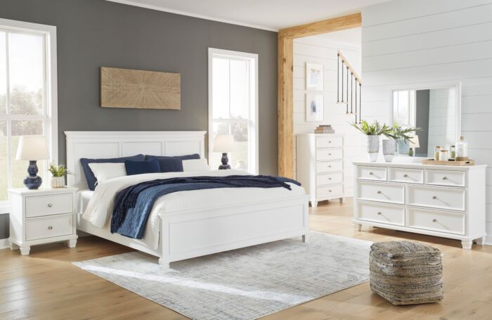 White bedroom set outlet queen