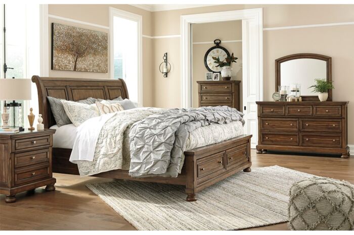 Signature Design by Ashley Kanwyn 4 Piece King Bedroom Set in