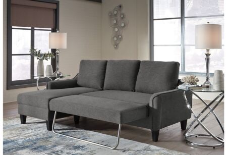 Jarreau Gray Sofa Chaise Sleeper