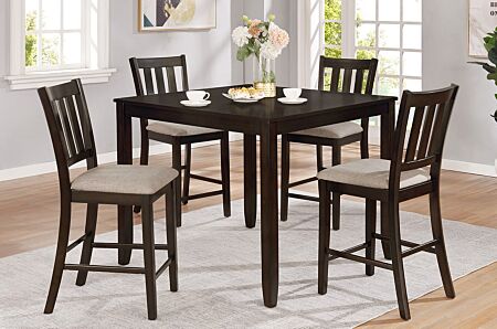 Amber Pub - Counter Height Dining Set