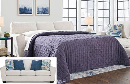 Cashton Snow Queen Sleeper Sofa