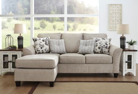 2 Pc. Abney Driftwood Sofa Chaise