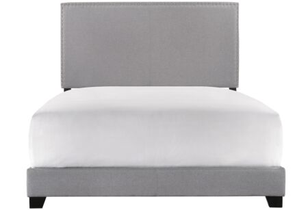Erin Nailhead Grey Full Bed