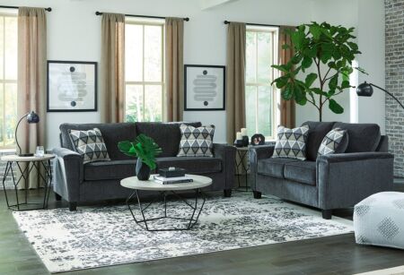 2 Pc. Abinger Smoke Sofa & Loveseat Set