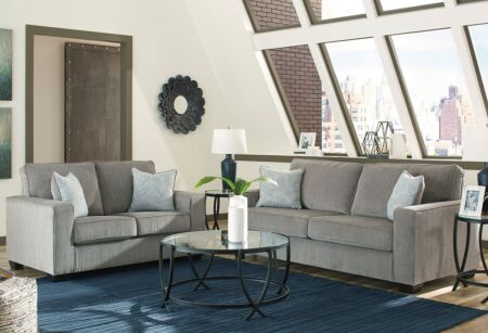 2 Pc. Altari Alloy Sofa & Loveseat Set