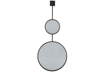 Brewer Black Accent Mirror