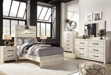 6 Pc. Cambeck Twin Panel Bed Set 