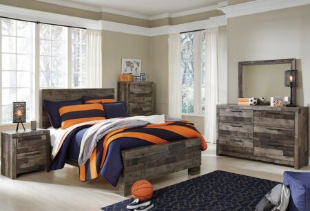 6 Pc. Derekson Twin Bedroom Set