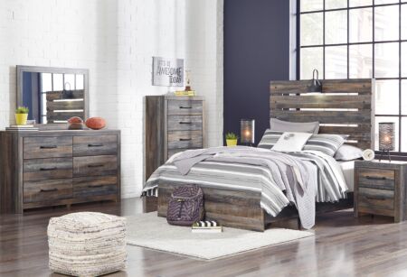 Drystan Full Bedroom Set - 6 Pc.