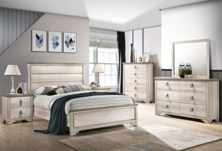 6 Pc. Patterson Full Panel Bed Set