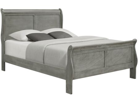 Lacy Grey Full Bed