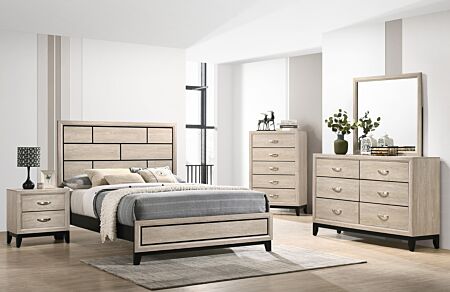 Akerson Driftwood King Bedroom Set - 6 pc.