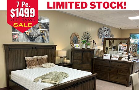 7 Pc. Lakeleigh King Set (Display Only - CALL STORE)